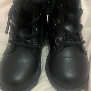Toddler girls lace boots